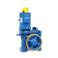 Customized electric elevator spare geared traction motor machine